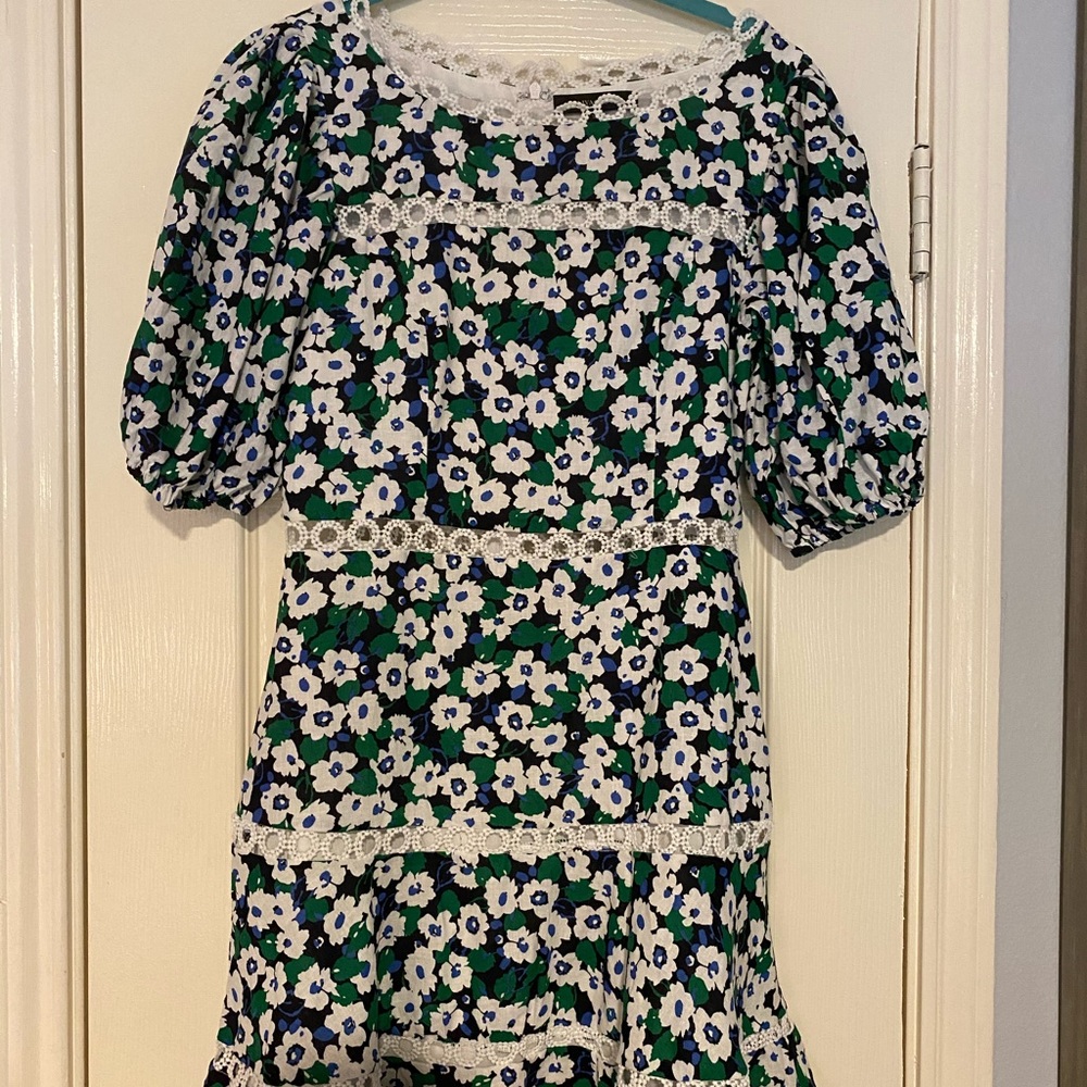 Olivaceous Fit and Flare Dress